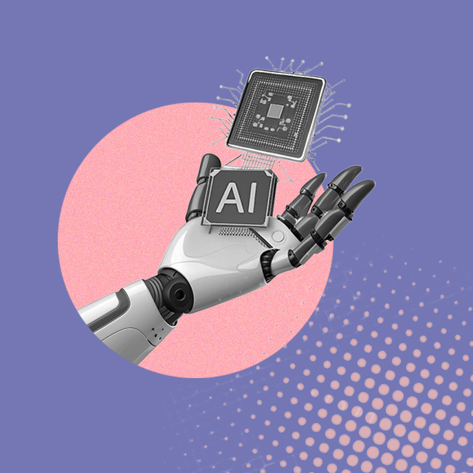 بنر کوچک خدمات تولید محتوا با هوش مصنوعی استودیو سلمک