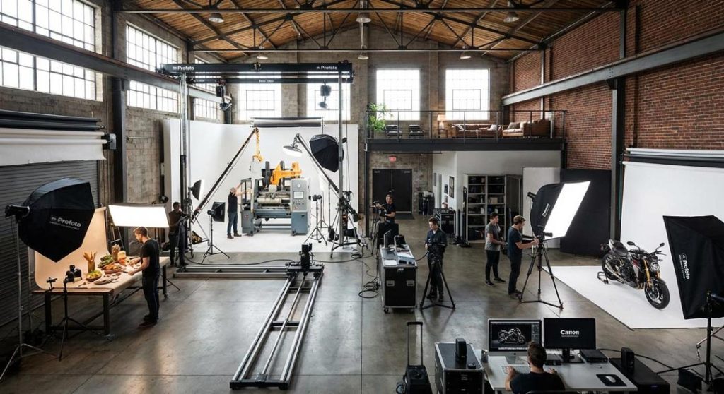 استودیو عکاسی صنعتی حرفه ای